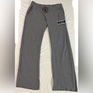 PINK Victoria's Secret Gray Track Pants